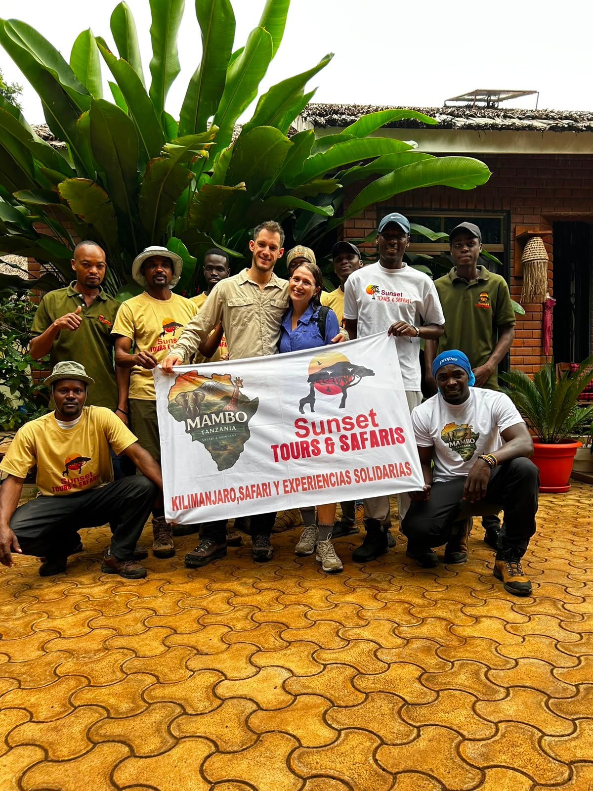 Sunset Tours Safaris Kilimanjaro Trekking Crew And Clients Hotel