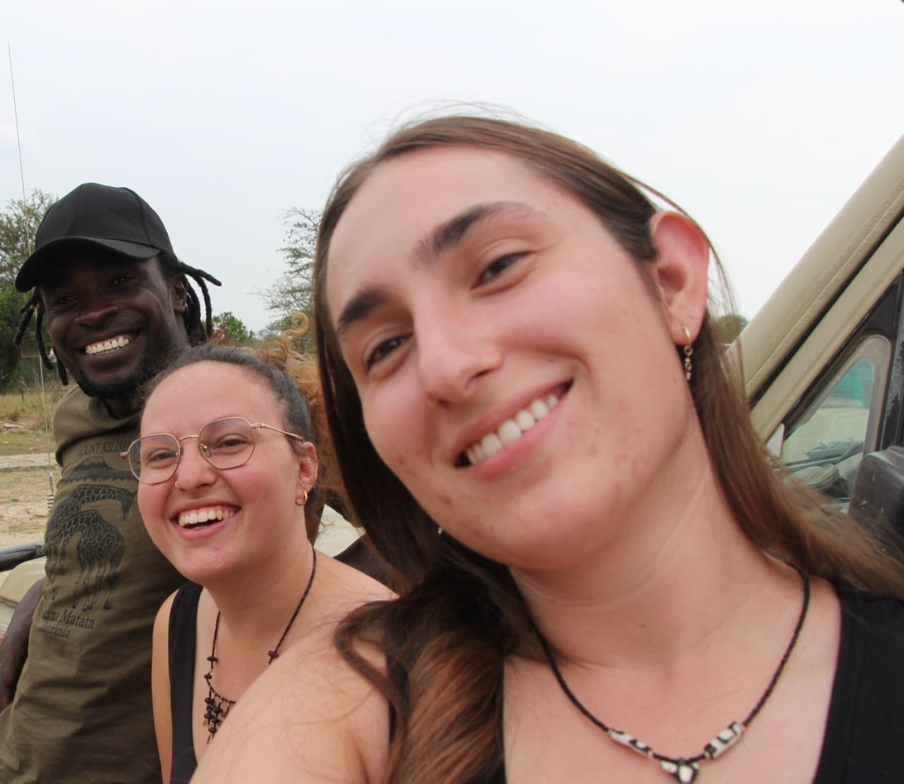 Travellers enjoying time with their guide
